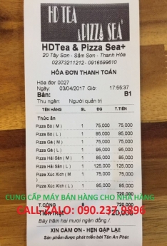 Bán máy tính tiền cho nhà hàng giá rẻ tại Phú Thọ