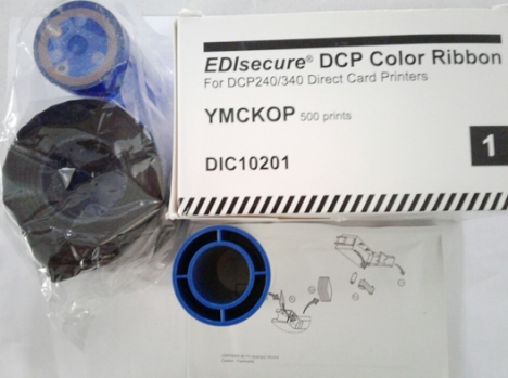 Ruy băng màu máy in thẻ nhựa EDISecure - DCP 240 (DIC 10201)