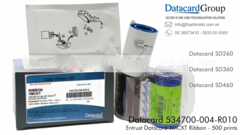 Ruy băng màu DataCard 534700-004-R010 cho máy SD460
