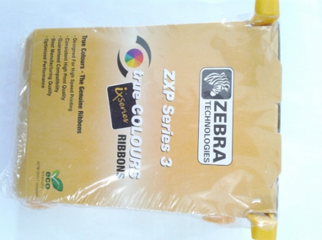 Ruy băng màu Zebra ZXP 3 - YMCKO 200 lần in