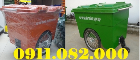 Bán thùng rác 120 lít giá rẻ- thùng rác 240 lít giá sỉ thấp nhất- 0911082000