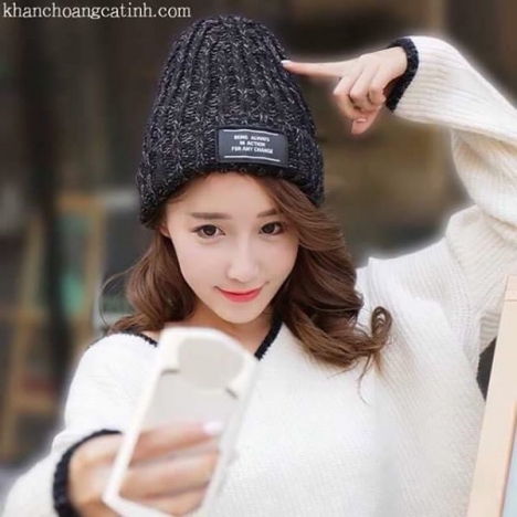 Mũ len Hàn Quốc - quà tặng Noel
