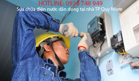 Sửa Chữa Điện Nước Dân Dụng Tại Nhà - 0934 748 949 - TP Quy Nhơn