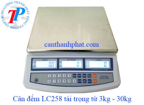 Cân điện tử chuyên đếm LC258 3kg Lilascale hàng chính hãng