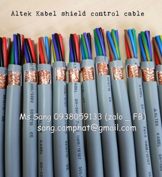 Phân phối Cáp điều khiển Altek Kabel - Dây điều khiển màu xám - Cáp tín hiệu  nhập khẩu