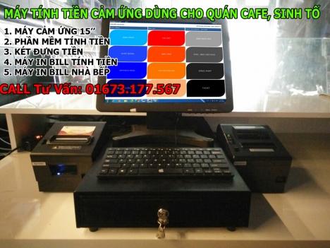 Máy tính tiền giá rẻ cho nhà hàng tại Bạc Liêu