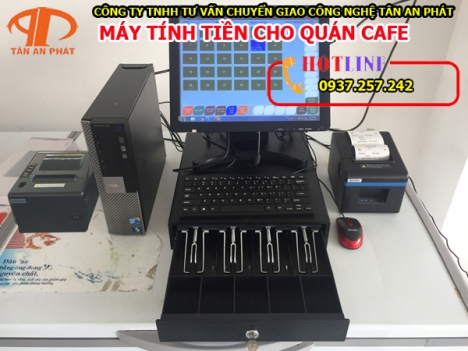 Máy tính tiền cho quán cafe tại Bạc Liêu