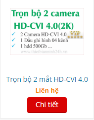 TRỌN BỘ 02 CAMERA HD-CVI 4.0 (2K)