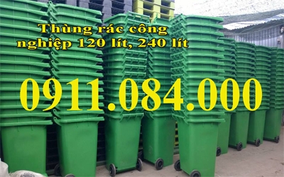 Bán thùng rác công cộng 240 lít giảm giá 20% tại Cần Thơ