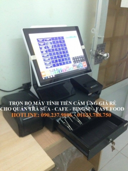 Bán hộc đựng tiền, máy tính tiền cho nhà hàng tại Hậu Giang