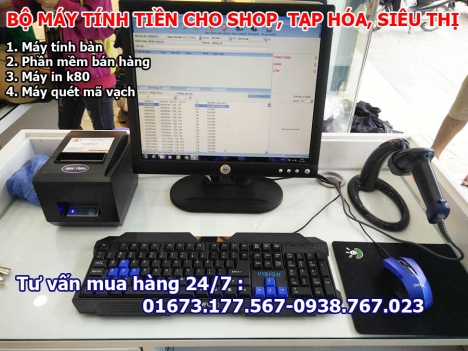 Phần mềm quản lý tính tiền cho shop tại Cần Thơ-Đồng Tháp