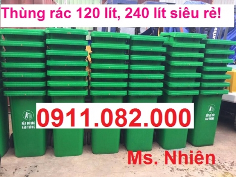 Chuyên phân phối thùng rác giá rẻ- thùng rác 120 lít 240 lít 660 lít giá rẻ vĩnh long