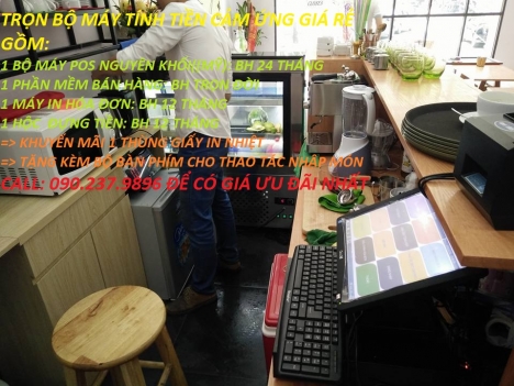 Tư vấn máy tính tiền trọn bộ cho quán cafe tại Tiền Giang