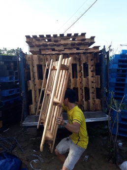 Cung cấp pallet gỗ giá rẻ bán tại Quảng Bình, Quảng Trị, Huế, Đà nẵng, Quảng Nam 0905681595