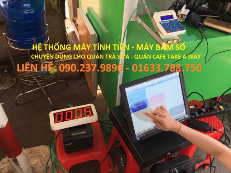 Bán máy tính tiền cho quán cafe tại Điện Biên, Sơn La