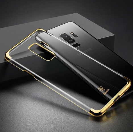Ốp lưng viền màu Galaxy S9 Plus hiệu Baseus Glitter