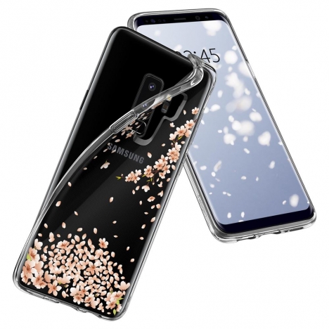 Ốp lưng Galaxy S9 Plus Spigen Liquid Crystal Blossom