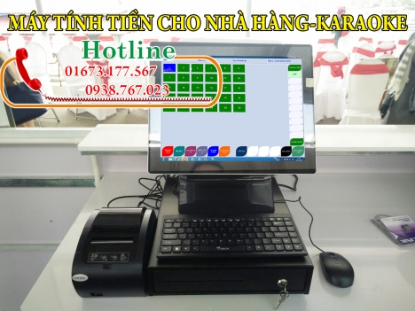 Bán Máy tính tiền cảm ứng cho Quán Nướng, Quán lẩu tại tphcm