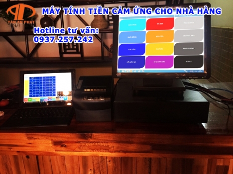 Bán máy tính tiền cảm ứng cho nhà hàng tại Hậu Giang, Sóc Trăng