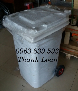 Sản xuất thùng rác Composite 240L thu gom rác môi trường - 0963.839.593 Loan