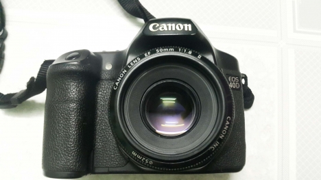 full bộ bán chuyên Canon 40D chính hãng Lens canon 50 1.8II