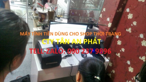 Máy tính tiền trọn bộ cho shop lắp đặt tại Hưng Yên