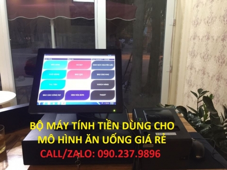 Máy tính tiền cảm ứng cho nhà hàng lắp tại Hưng Yên