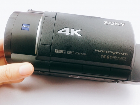 Thanh lý máy quay Sony 4k Ax 40 còn mới còn bảo hành