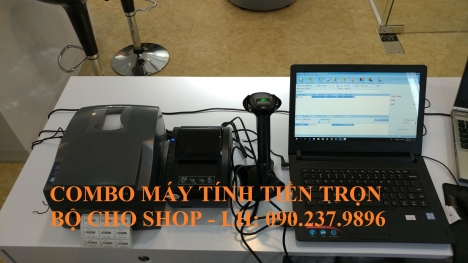 Máy tính tiền trọn bộ cho shop bán tại Hải Phòng