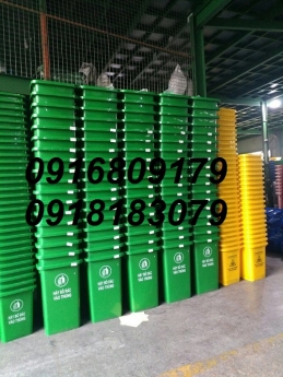 Thùng rác HDPE 240 Lít giá rẻ nhất