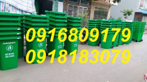 Thùng rác HDPE 240 Lít giá rẻ nhất