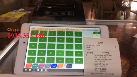 Bán máy tính bảng cài phần mềm bán hàng tại Bình Định