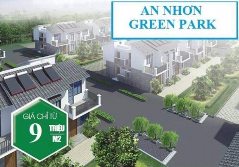 Đất nền dự án An Nhơn Green Park Bình Định giá 918 triệu