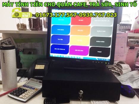 Bán phần mềm tính tiền, máy in bill cho quán café tại Quảng Nam