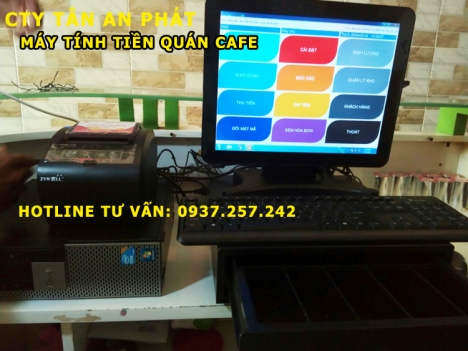 Bán máy tính tiền cảm ứng giá rẻ cho quán cafe tại Cần Thơ, An Giang