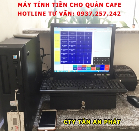Bán máy tính tiền trọn bộ giá rẻ cho quán cafe tại Cần Thơ, An Giang