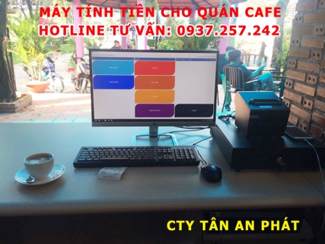 Bán máy tính tiền trọn bộ giá rẻ cho quán cafe tại Cần Thơ, An Giang