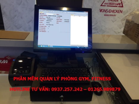 Phần mềm quản lý phòng Gym, Fitness tại Bắc Ninh