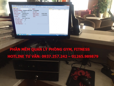 Phần mềm quản lý phòng Gym, Fitness tại Bắc Ninh