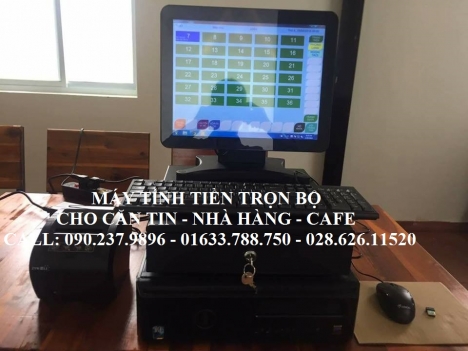 Bán máy tính tiền cho quán cafe giá rẻ tại Tiền Giang