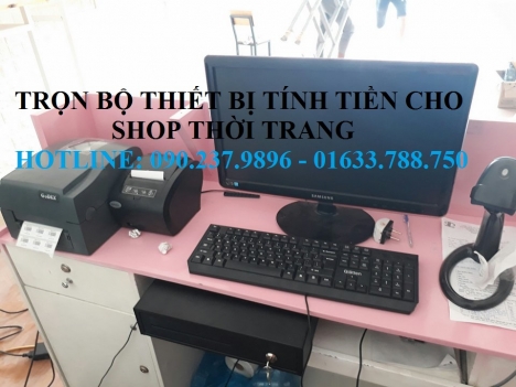Bộ thiết bị tính tiền cần cho shop giá rẻ tại Phú Yên