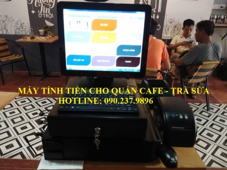 Máy tính tiền nguyên bộ cho nhà hàng tại Phú Yên