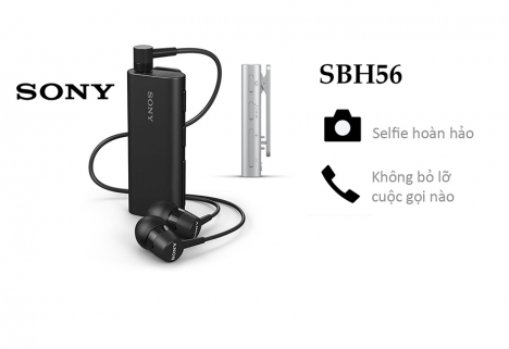 Tai nghe bluetooth Sony SBH 56 chính hãng tại Hà Nội