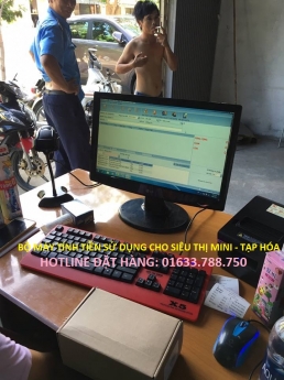 Bán máy tính tiền dùng cho văn phòng phẩm tại Hóc Môn