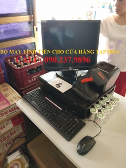 Bán máy tính tiền dùng cho văn phòng phẩm tại Hóc Môn