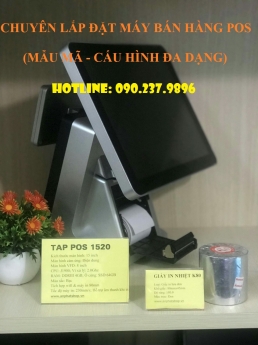 Bán máy tính tiền cảm ứng cho quán trà sữa tại Tiền Giang