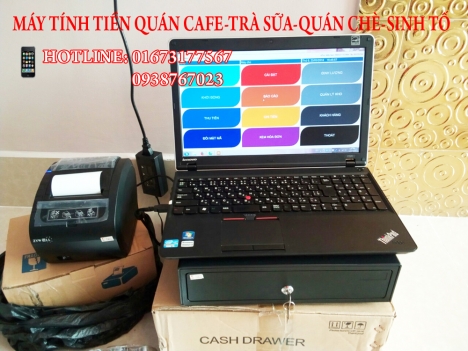 Bán trọn bộ máy tính tiền giá rẻ cho quán café tại Trà Vinh
