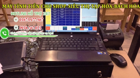 Bán máy tính tiền cho shop mỹ phẩm tại Cần Thơ