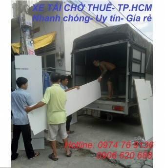Xe tải chở thuê quận Bình Tân - chuyển nhà, văn phòng giá rẻ