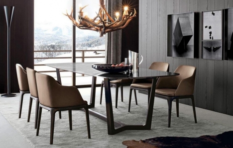 Bộ bàn ghế ăn gỗ - tinh hoa vẻ đẹp qua đường nét thiết kế tinh xảo